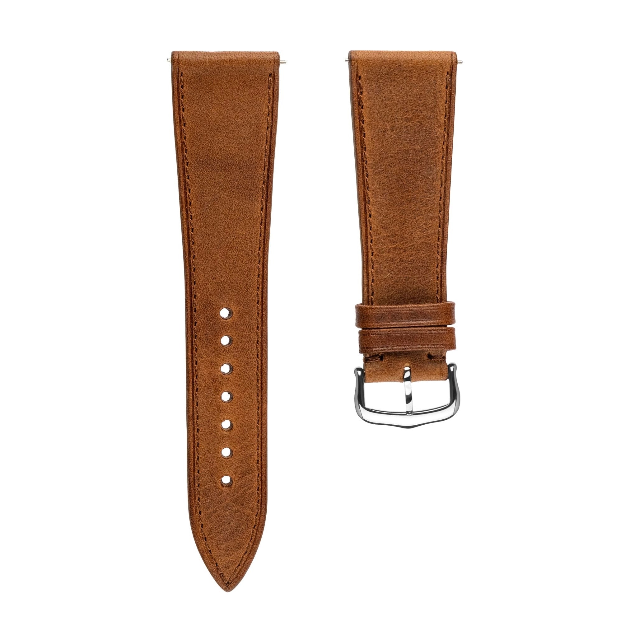 Cartier Tank Strap Italian Badalassi Wax Brown