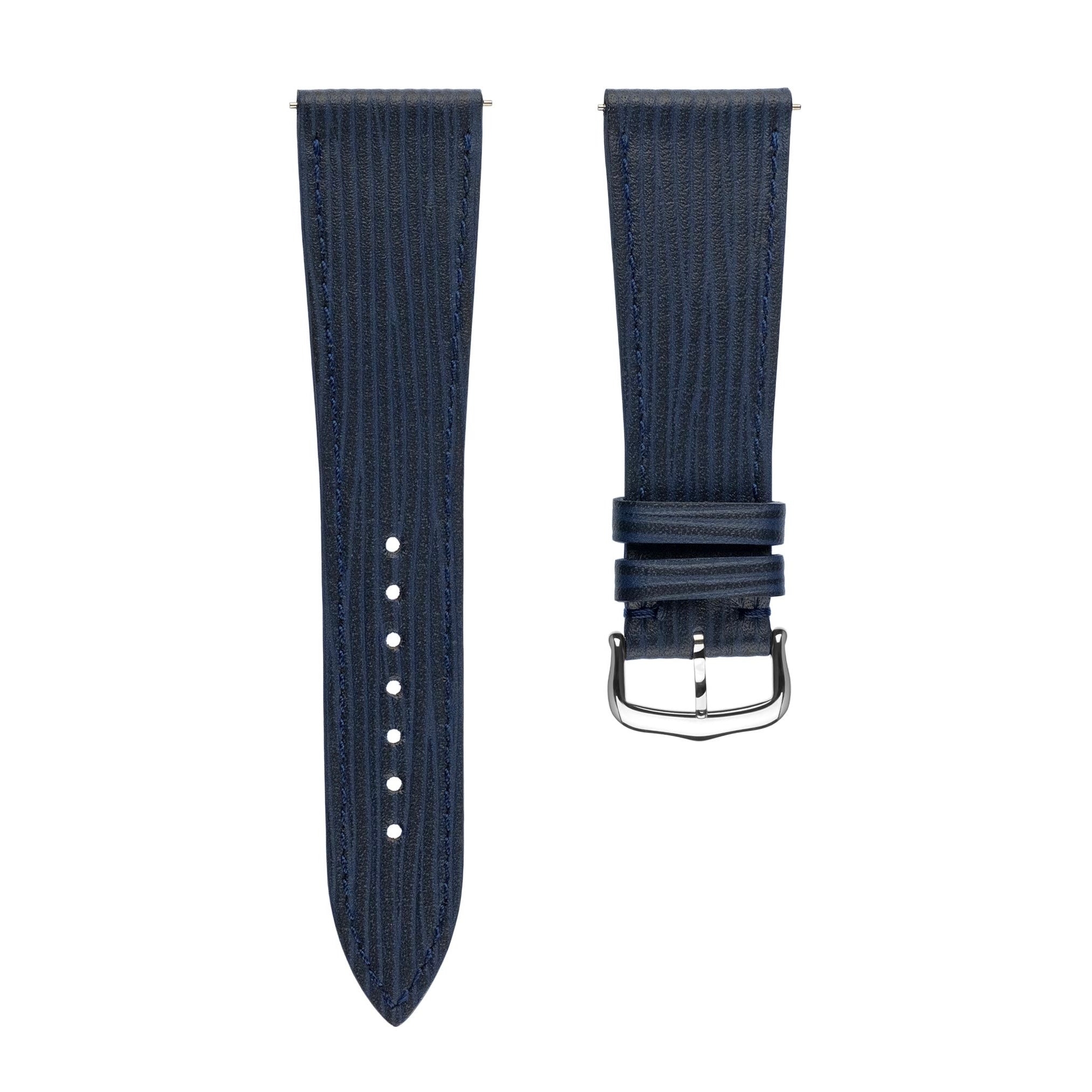 Cartier Tank Strap Epi Calfskin Midnight Blue