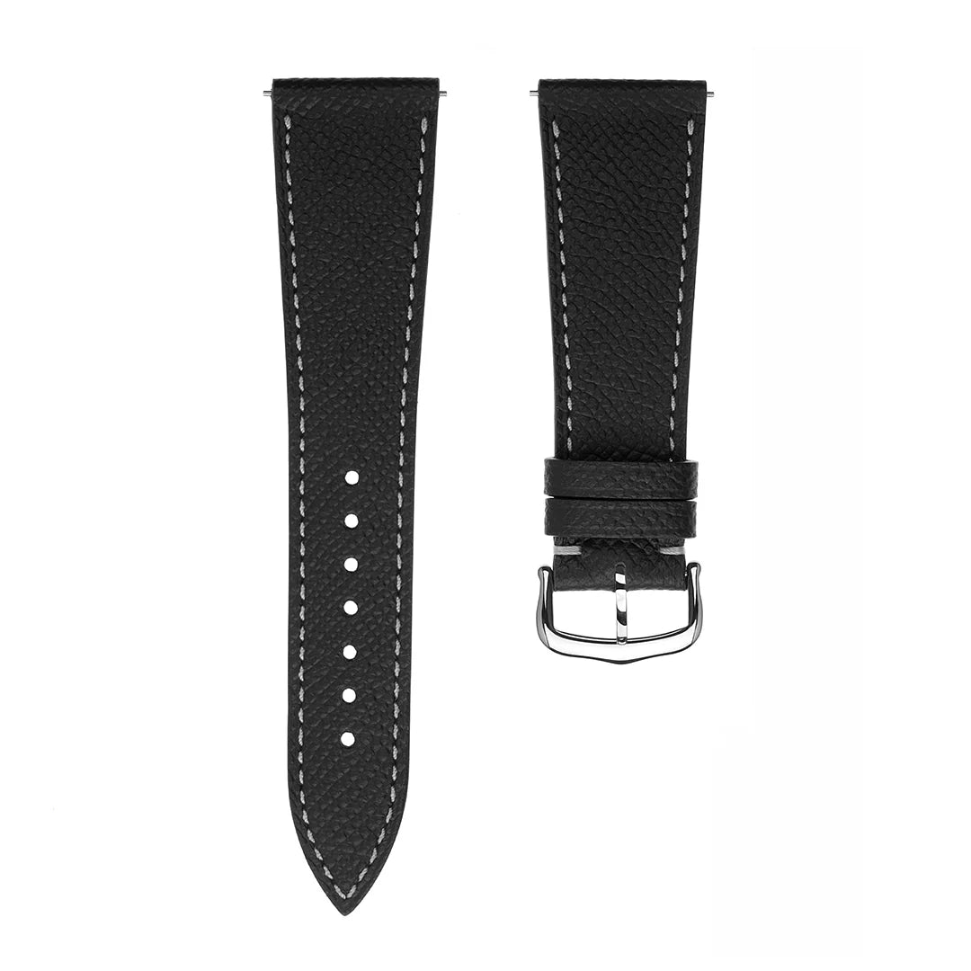 Cartier Tank Strap in Grained Calf Jet Black