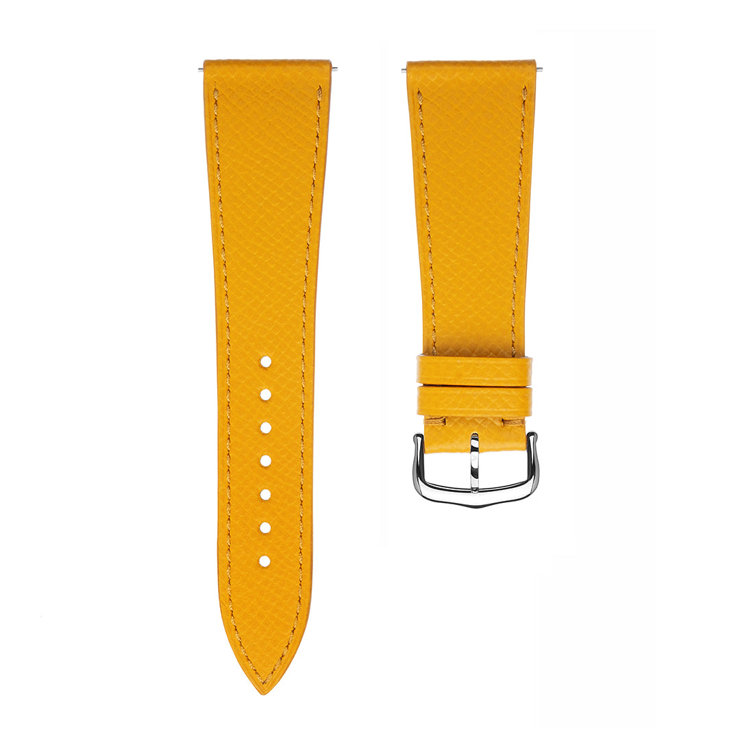 Cartier Tank Strap Epsom Calfskin Tuscany Yellow