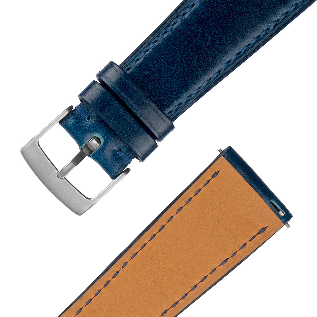 Midnight Blue Cordovan Watch Strap