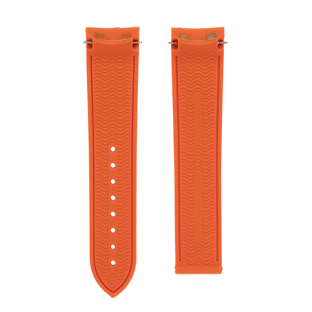 Omega Speedmaster Rubber Strap Orange