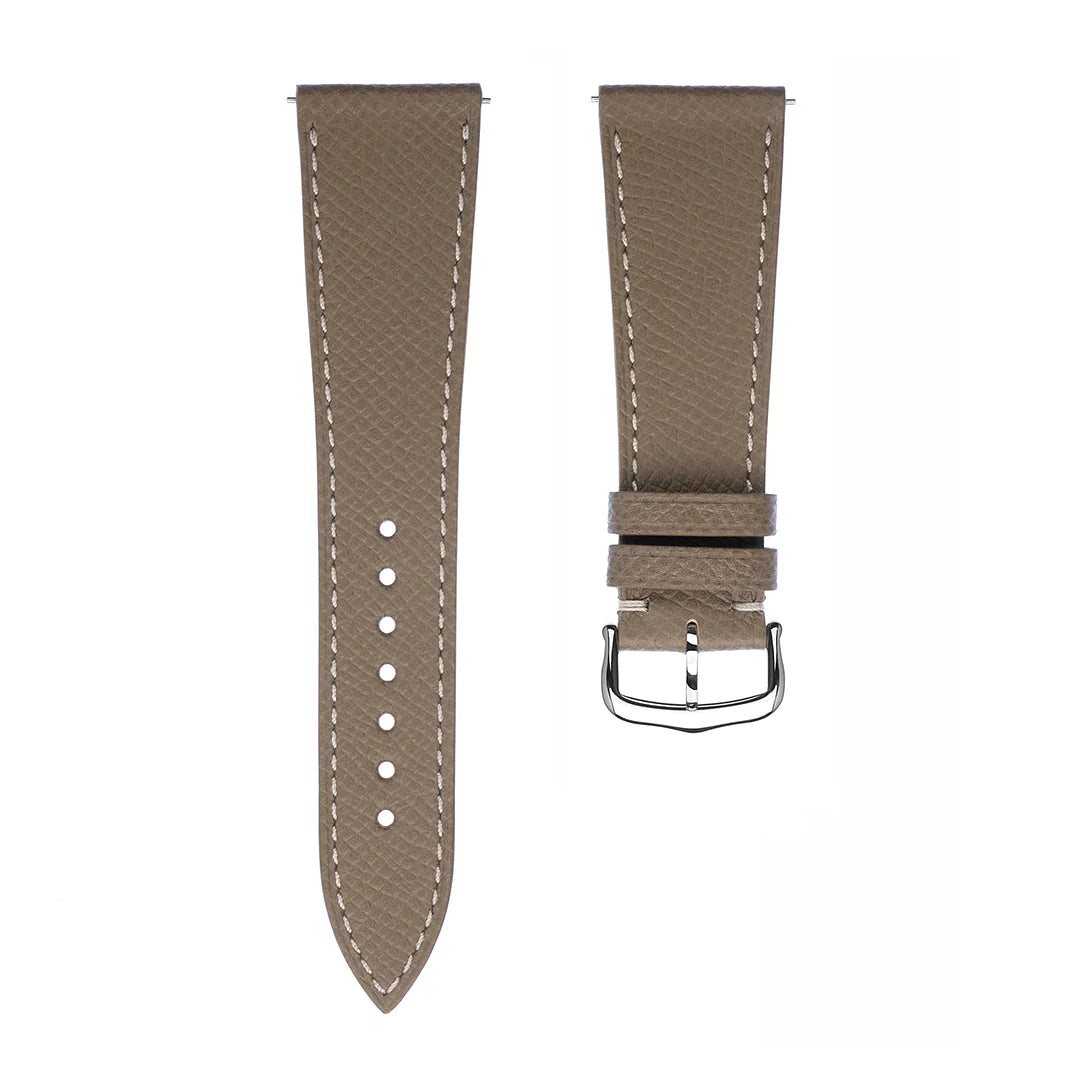 Cartier Tank Strap in Grained Calf Taupe
