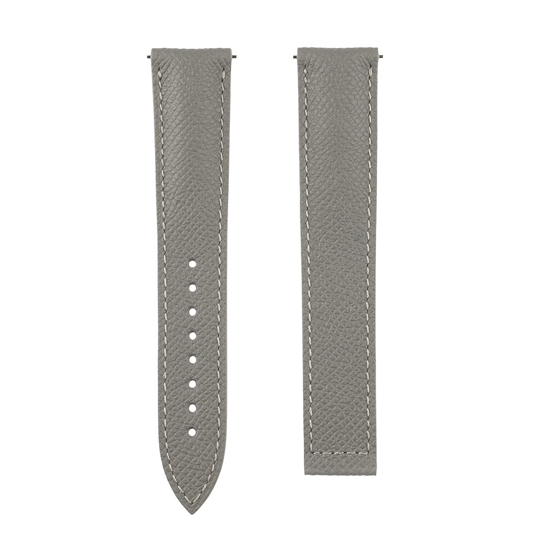 Omega Speedmaster Strap Epsom Calfskin Seagull Grey