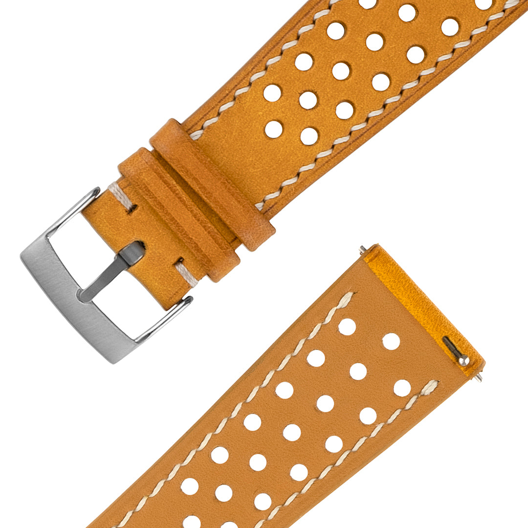 Rally Watch Strap Golden Yellow Badalassi Pueblo