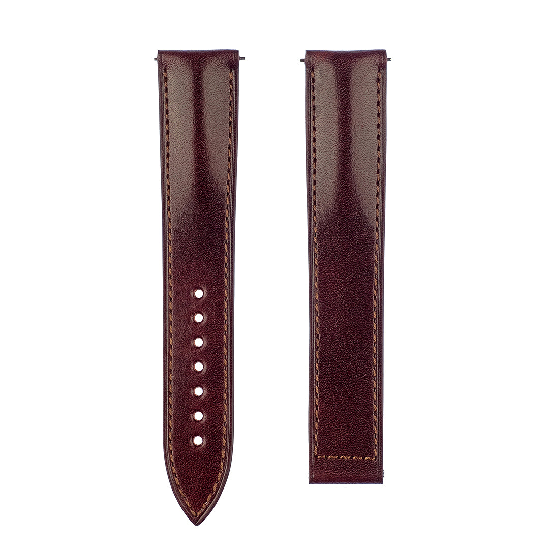 Omega Speedmaster Strap Tuscany Leather Bordeaux